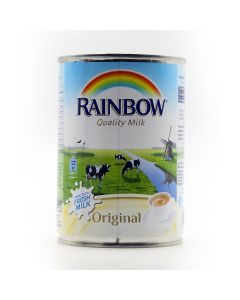 RAINBOW MILK EVAPORATED (EASY OPEN) 48X410 ML