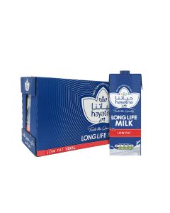 HAYATNA UHT LOW FAT  MILK 12X1LTR