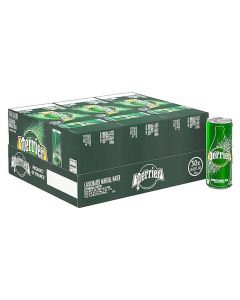 PERRIER SPARKLING WATER SLIM CAN 30X250ML