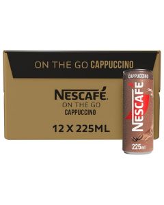 NESCAFE CAPPUCCINO DRINK 12X225ML