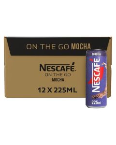 NESCAFE MOCHA DRINK 12X225ML