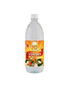 SUPER CHEF WHITE VINEGAR 24X473ML