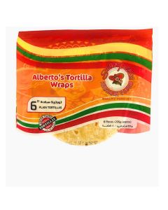 SENOR PEPE'S FLOUR TORTILLAS 6'' PLAIN (DRY) 20X1PKT