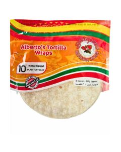 SENOR PEPE'S FLOUR TORTILLAS 10" PLAIN (DRY) 20X1PKT