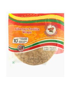 SENOR PEPE'S FLOUR TORTILAS 10'' WHOLE WHEAT (DRY) 20X1PKT