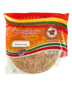 SENOR PEPE'S FLOUR TORTILAS 12'' WHOLE WHEAT (DRY) 20X1PKT