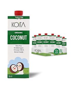 KOITA ORGANIC COCONUT MILK  12X1LTR