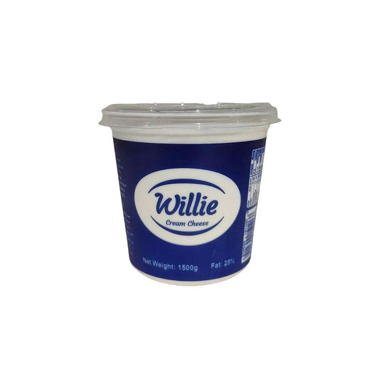 Willie Cream Cheese 25% Fat 6 x 1.5 kg