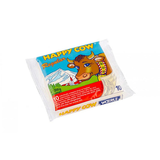 Happy Cow Austria Slice Cheese 12 x 400 gm