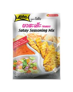 LOBO SATAY SEASONING MIX WITH SAUCE MIX 120X100GM