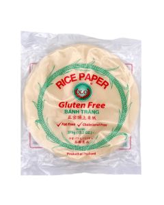 X.O GLUTEN FREE RICE PAPER - 22 CM. 36X375GM