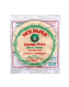 X.O GLUTEN FREE RICE PAPER - 16 CM. 24X300GM