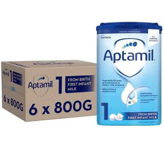 Aptamil 1 First Infant Milk from Birth - (6x800g)