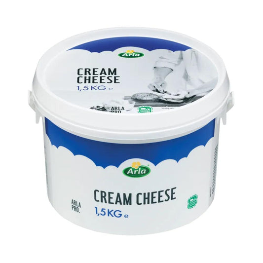 Arla Cream Cheese Natural 25%, 4 X 1.5 kg