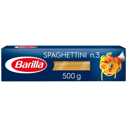 Barilla Spaghettini No.3 Pasta - (24x500g)