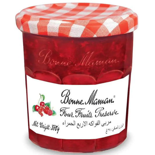 Bonne Maman Four Fruits Preserve Jam - (6x370g)