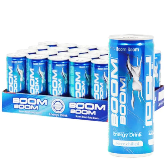 Boom Boom Energy Drink Cans - (24x250ml)