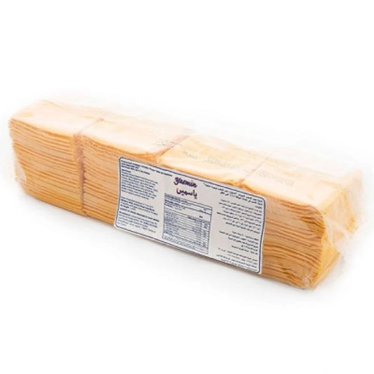 YASMIN American Cheddar Cheese Slice Red 2.27 kg x 8 Pcs (160s).