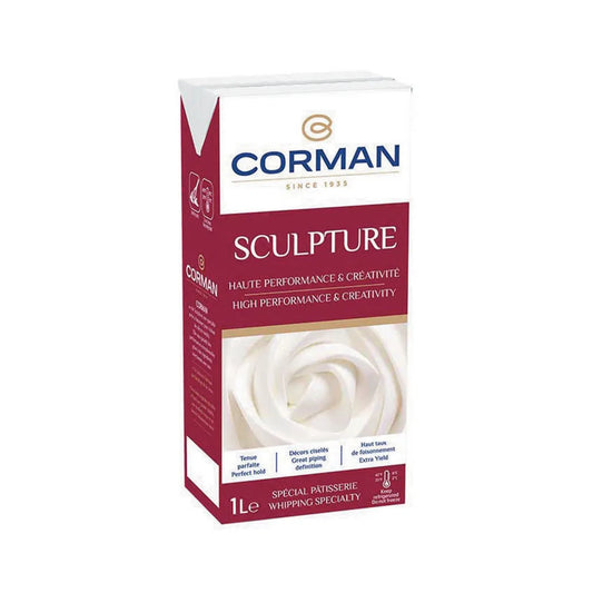 Corman Sculpture Cream, 12 x 1 L