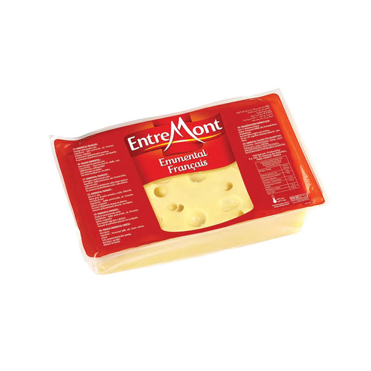 Entremont French Emmental Block, 4 X 2.8 kg