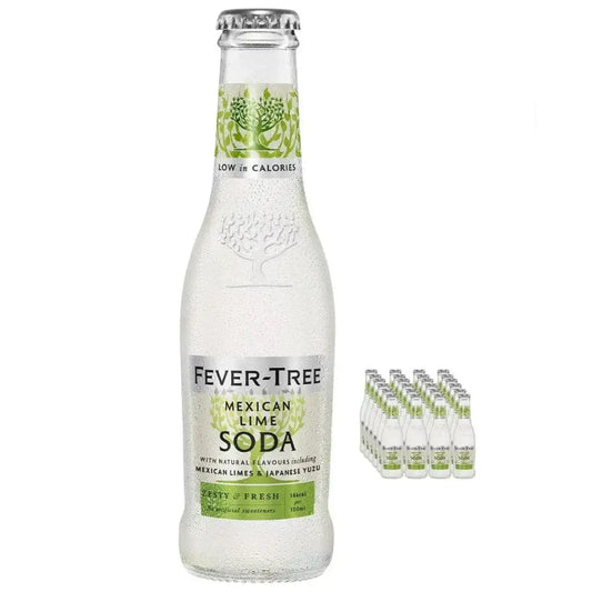 Fever-Tree Mexican Lime Soda Water - (24x200ml)