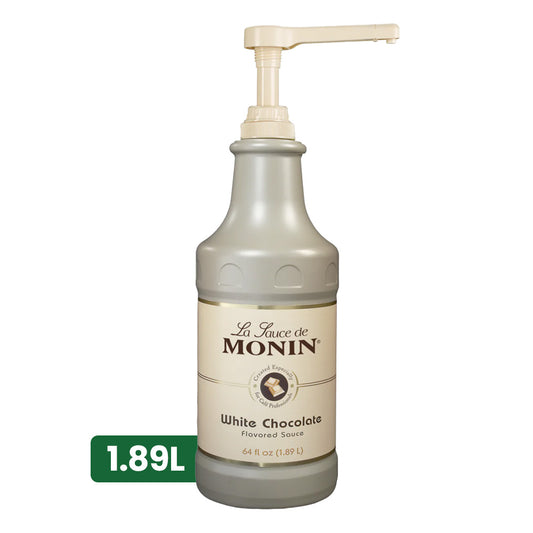 Monin White Chocolate Sauce 1.89 Liter