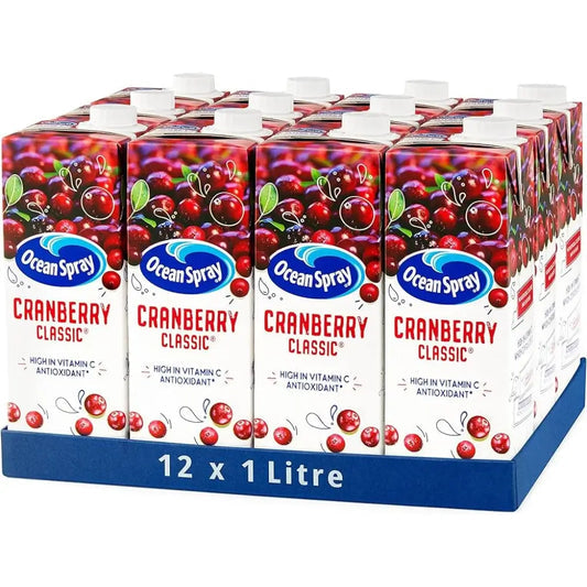 Ocean Spray Cranberry Juice Drink - (12x1L)