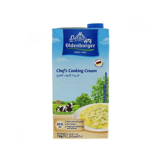 Oldenburger Germany Cooking Cream Uht 20% 12 x 1 ltr