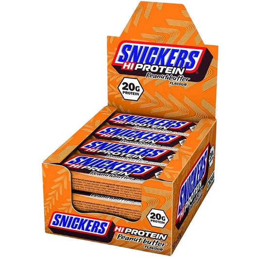 Snickers Hi Protein Peanut Butter Bars - (12x57g)