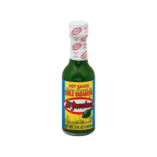 El Yucateco Green Hot Sauce 4oz, Pack of 12