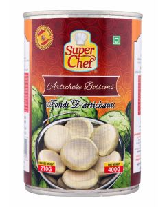 SUPER CHEF ARTICHOKE BOTTOMS 24X400 GM