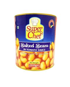 SUPER CHEF BAKED BEANS 6X2500GM