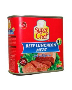 SUPER CHEF BEEF LUNCHEON MEAT 24X320 GM