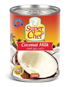 SUPER CHEF COCONUT MILK 24 X 400 GM