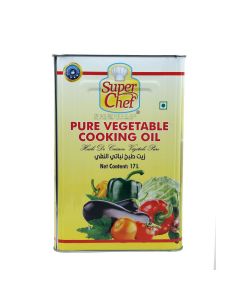 SUPER CHEF PURE VEGETABLE COOKING OIL 17LTR