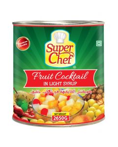 SUPER CHEF SPANISH FRUIT COCKTAIL 6 X 2650 GM