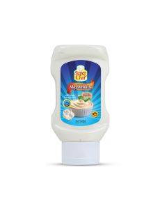 SUPER CHEF GARLIC MAYONNAISE TOP DOWN SQUEEZY BOTTLE 24X300ML