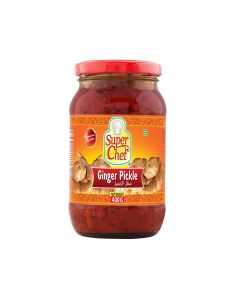 SUPER CHEF GINGER PICKLE 12 X 400 GM