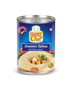 SUPER CHEF HOMMOS TAHINA 24 X 400 GM