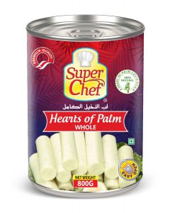 SUPER CHEF PALM HEARTS 12X800GM