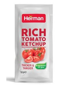 HERMAN-TOMATO KETCHUP SACHET 1000X9GM