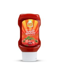 SUPER CHEF TOMATO KETCHUP TOP DOWN 24X340GM