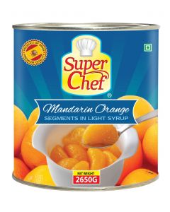 SUPER CHEF MANDARIN ORANGE 6X2650GM