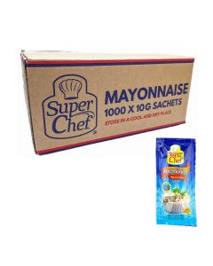 SUPER CHEF MAYONNAISE SACHET 1000X10GM