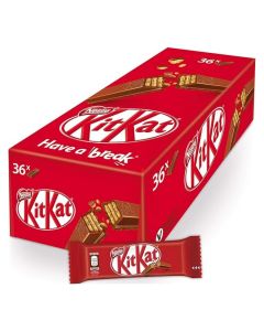 NESTLE KIT KAT 2 FINGER CHOCOLATE 36X17.7GM