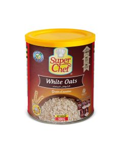 SUPER CHEF WHITE OATS 24X500GM