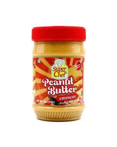 SUPER CHEF PEANUT BUTTER CRUNCHY 12 X 510 ML