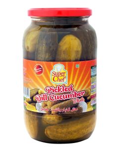 SUPER CHEF GHERKINS - DILL PICKLE 12 X 32 OZ