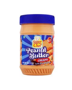 SUPER CHEF PEANUT BUTTER CREAMY 12 X 510 ML