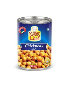 SUPER CHEF CHICK PEAS 24X400GM